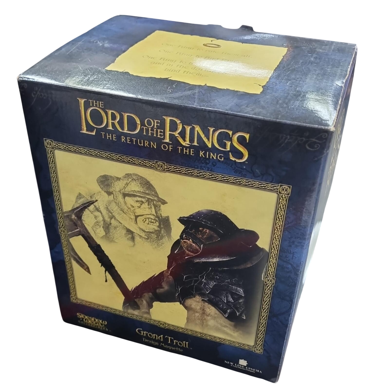 Weta Sideshow - Lord Of The Rings - The Return Of The King - Grand Troll - Polystone Bust -Like New!
