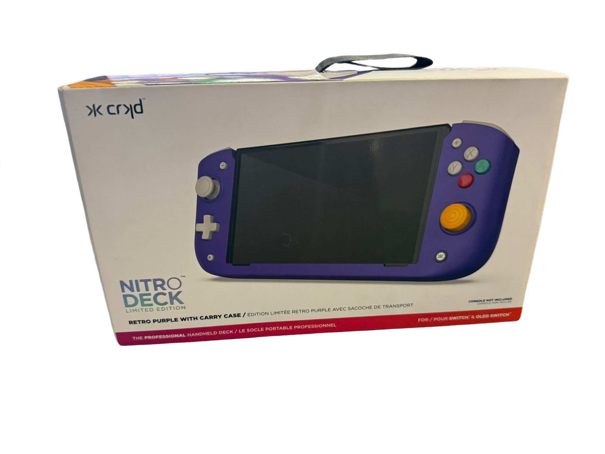 CRKD Nitro Deck Limited Edition with Carry Case  - Purple
