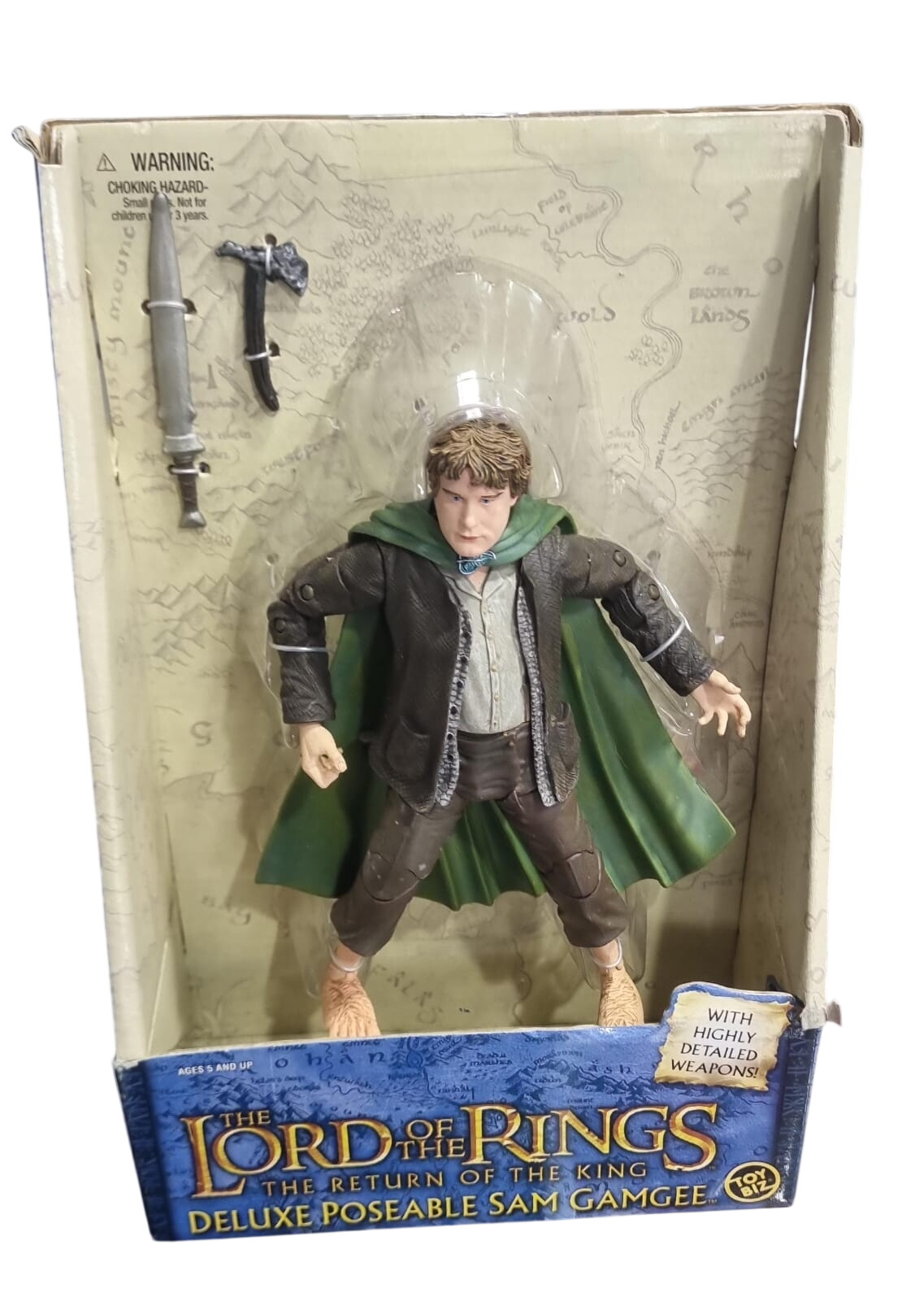 Lord Of The Rings - The Return Of The King - Sam Gamgee Deluxe Poseable Figure