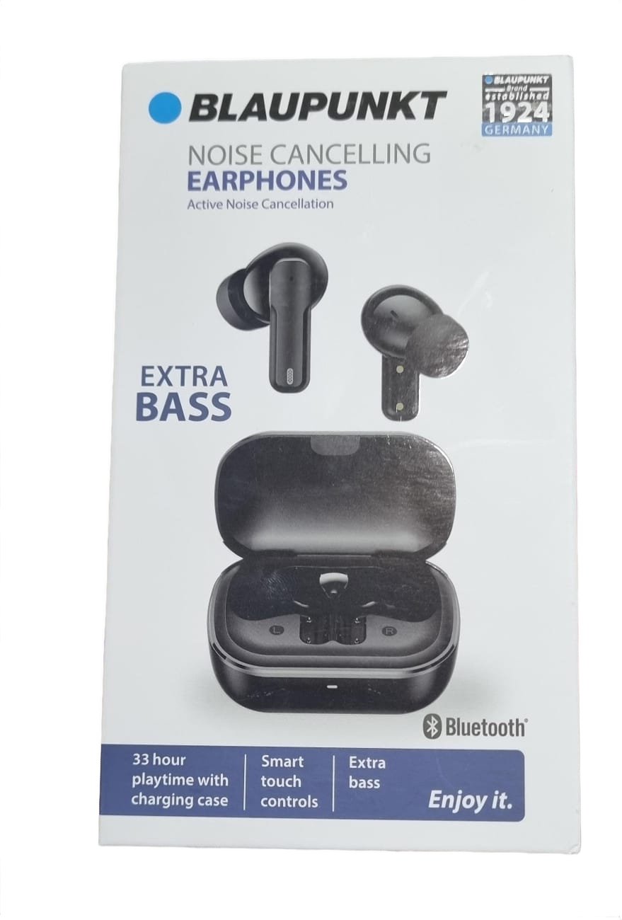 Blaupunkt - ANC Earphones - Black - Sealed