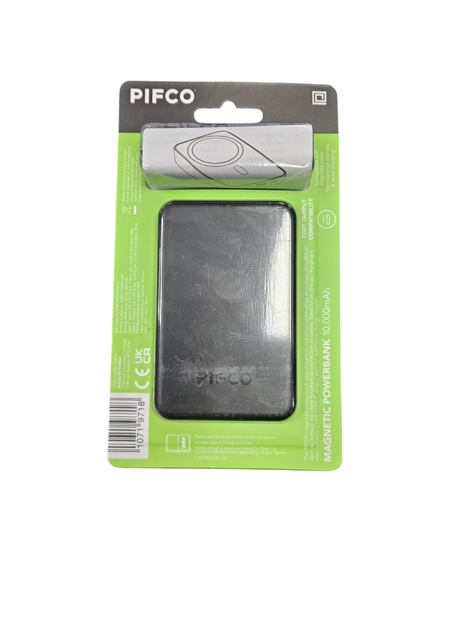 Pifco Magnetic Power Bank