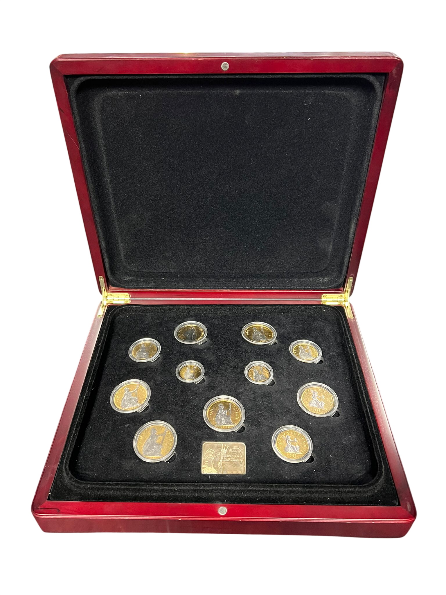 Coins Of Brittanias Last Century 925 Coin Set