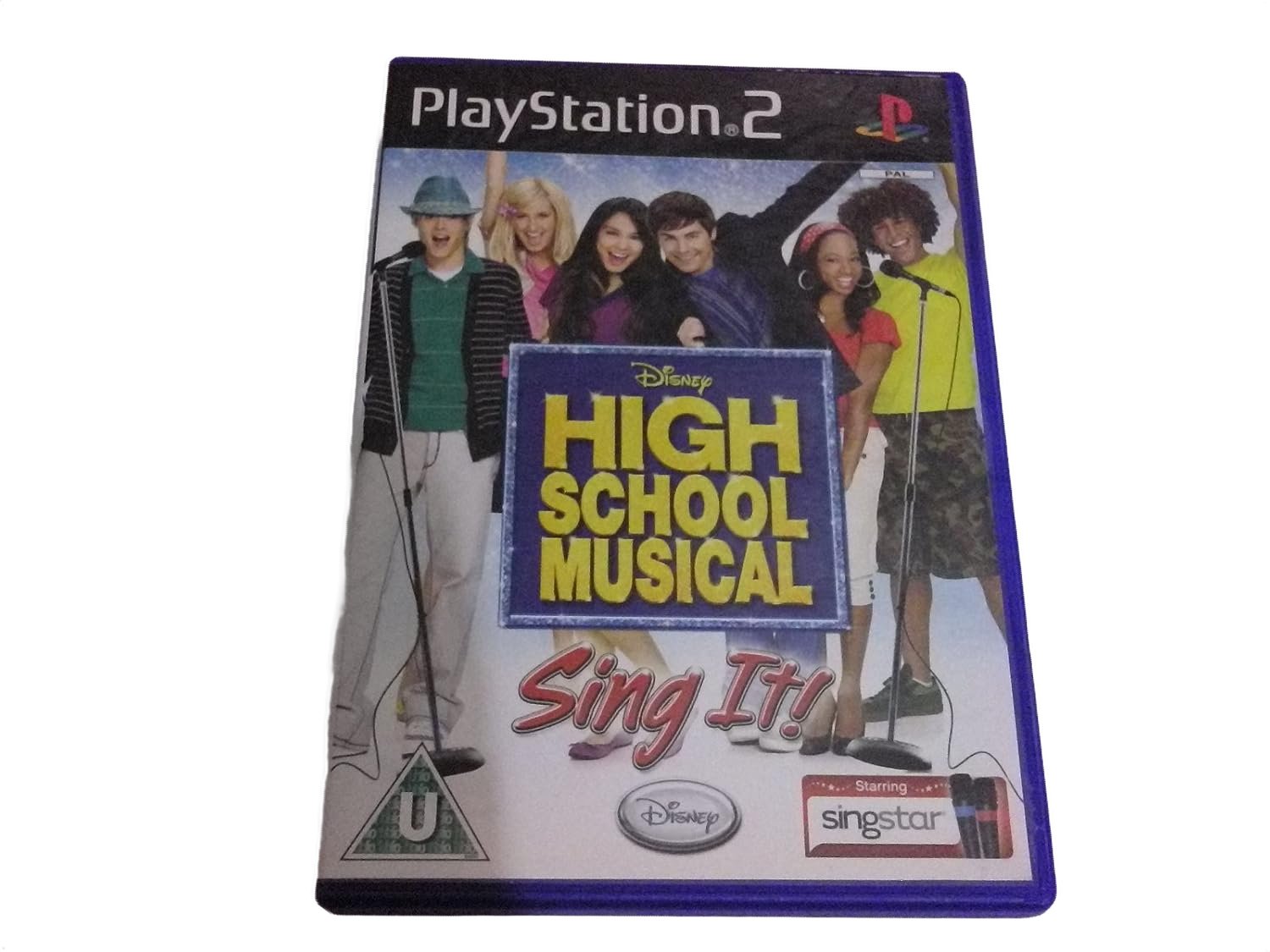 Disney High School Musical Sing It!  PS2 Game