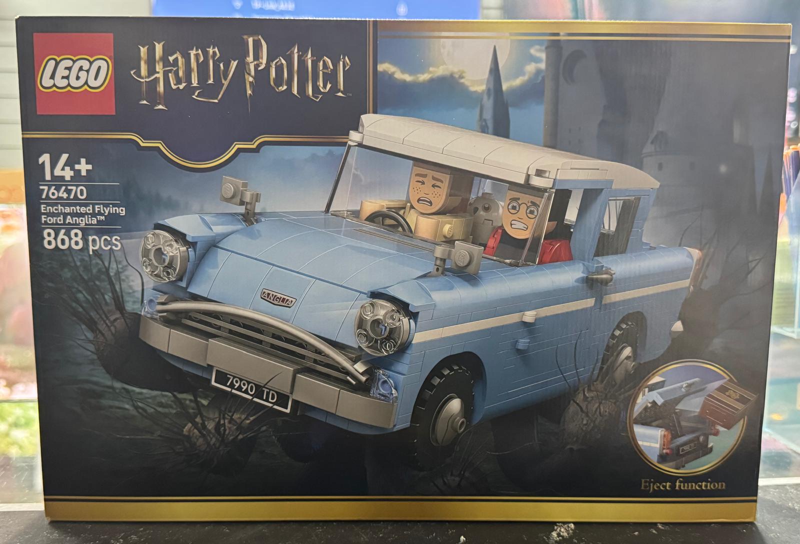 LEGO - Harry Potter Flying Ford Anglia Car Toy - 76470 - NEW