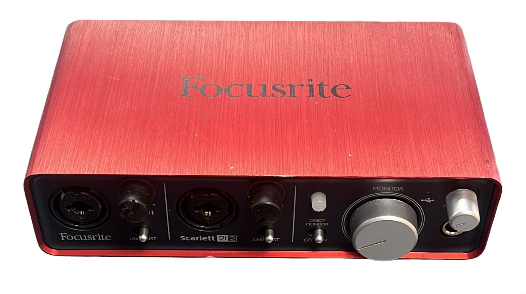 Scarlett 2IFocusrite Scarlett 2i2 USB Audio Interface – Fully Working – No Box