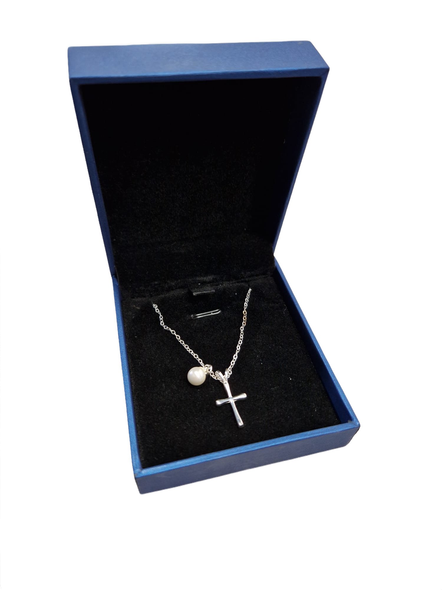 925 Silver Cross Necklace