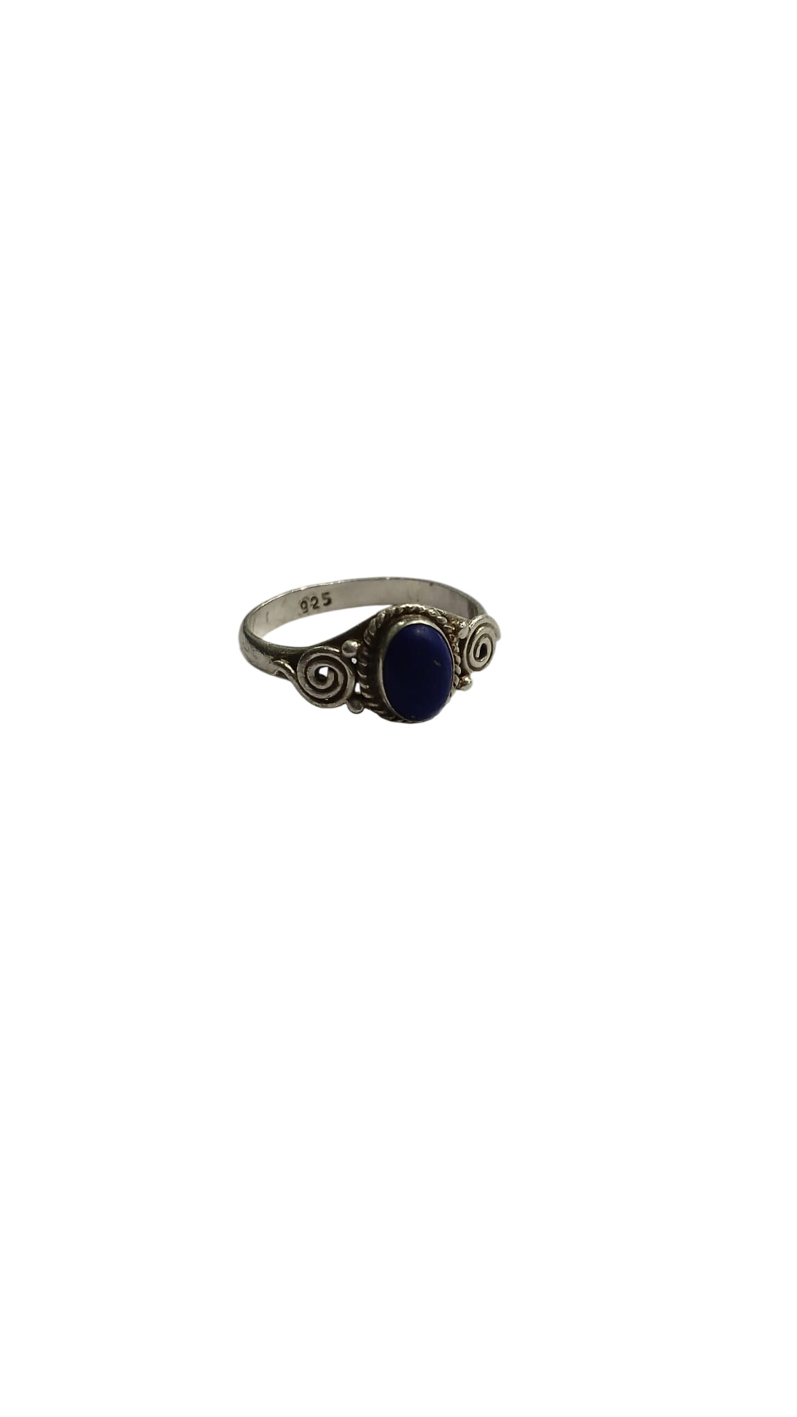 925 Blue Stone Ring