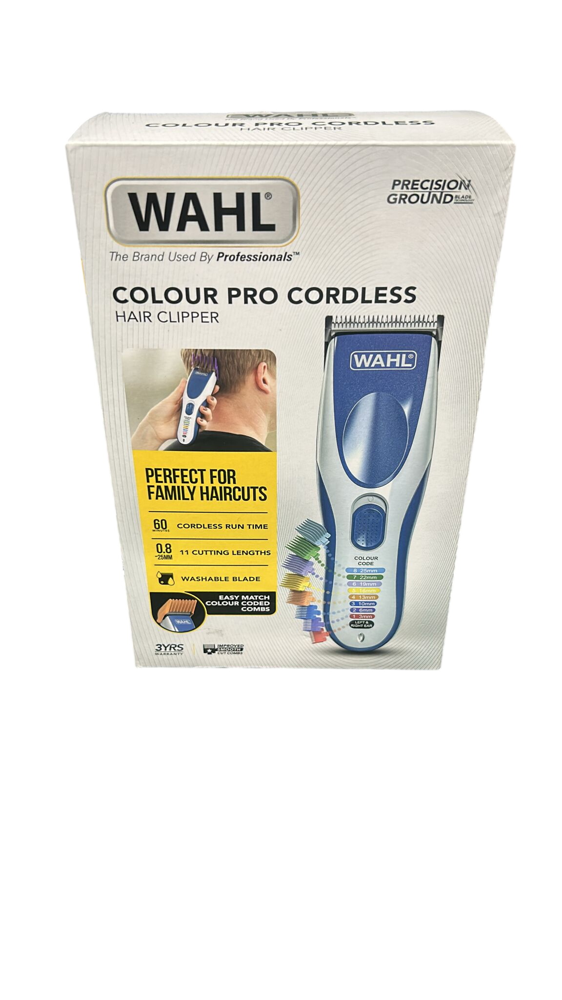 Wahl Colour Pro Cordless as new sealed