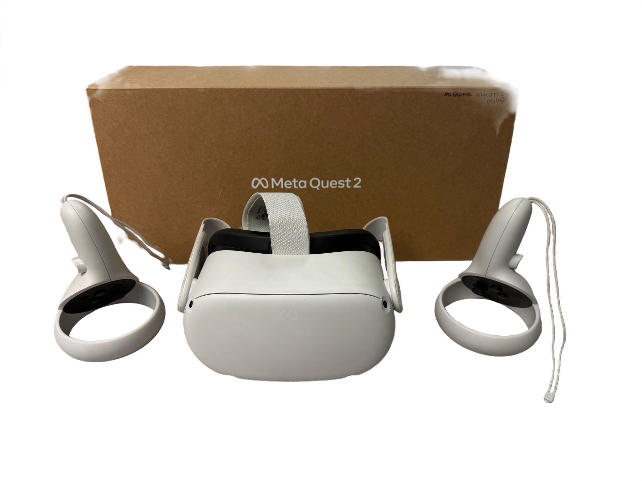 Meta Oculus Quest 2 64GB Standalone VR Headset - White With Controllers