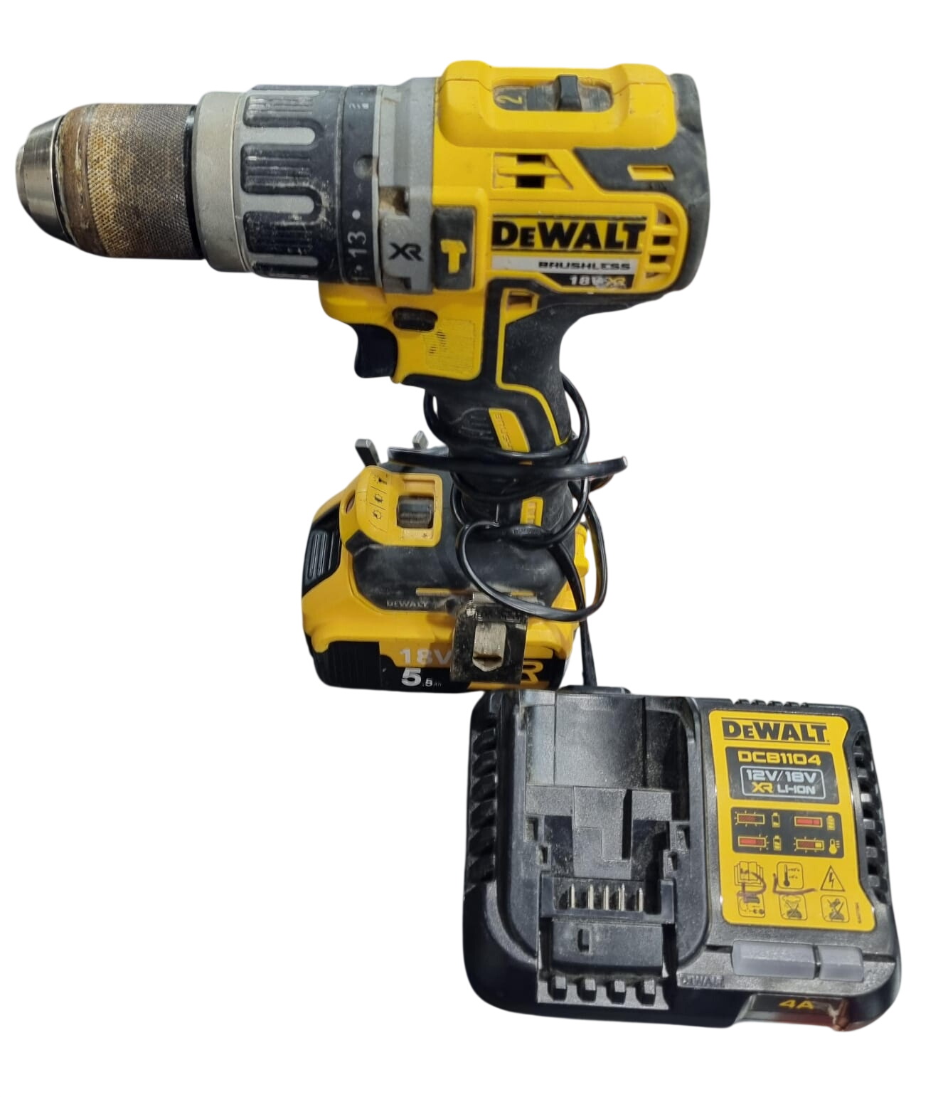 Dewalt - DCD 731 Drill - With A Battery & Charger - No Box