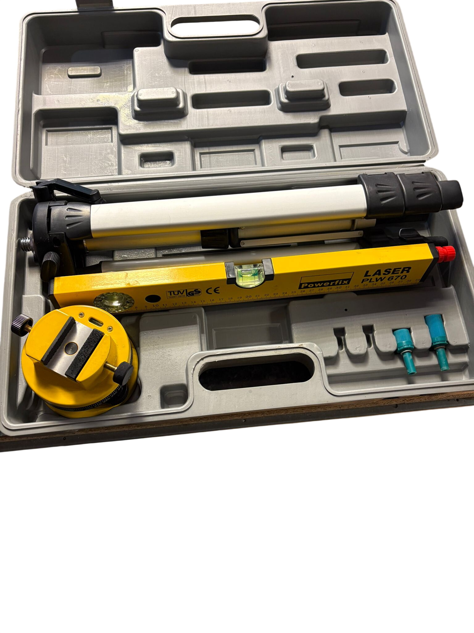 Powerfix PLW670 Laser Leveling Kit In Case
