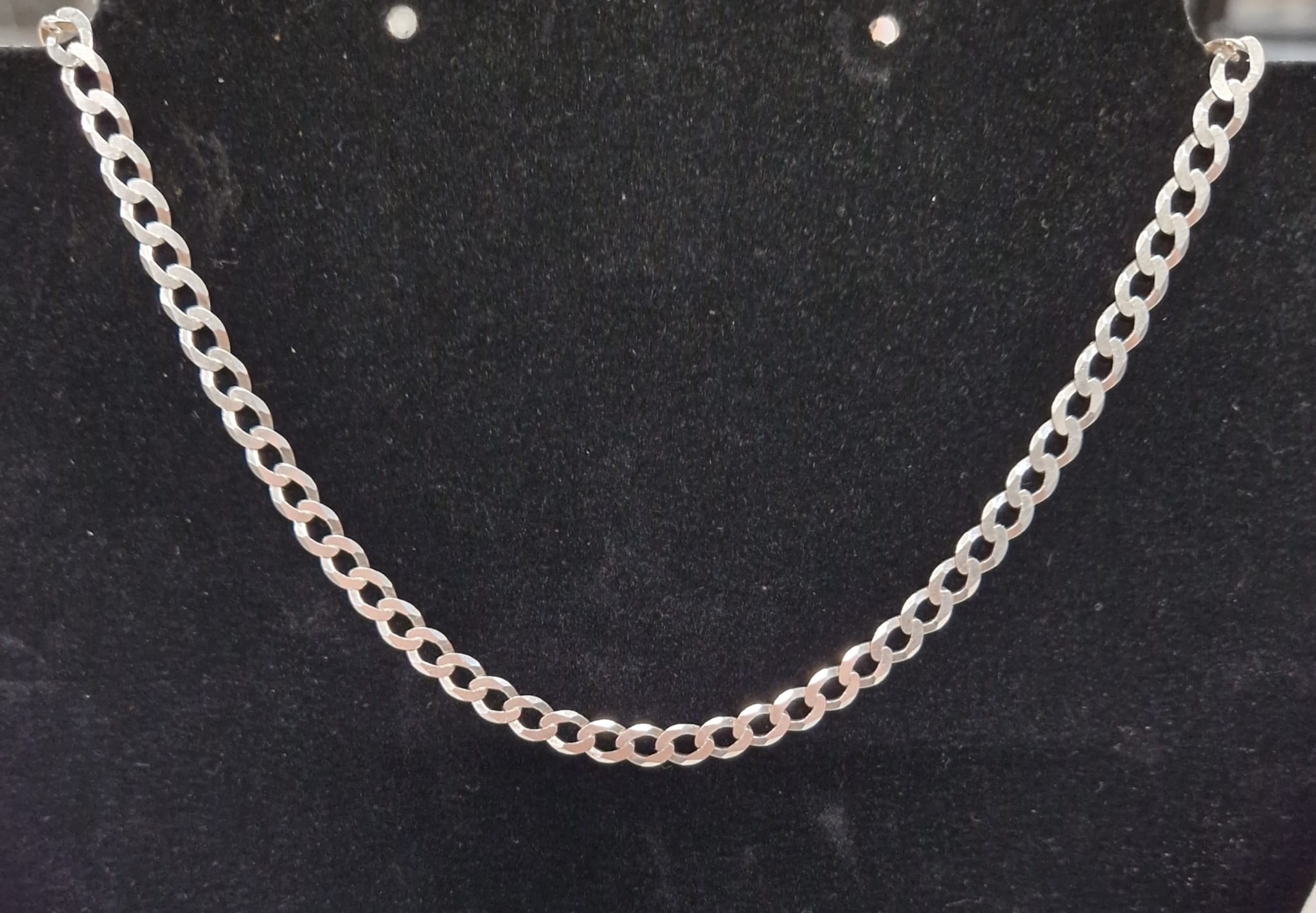 925 Silver Curb Chain
