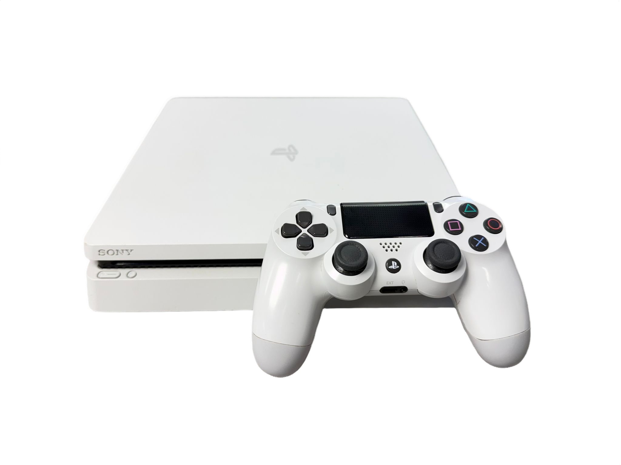 Sony PlayStation 4 Slim 500GB Console - Glacier White