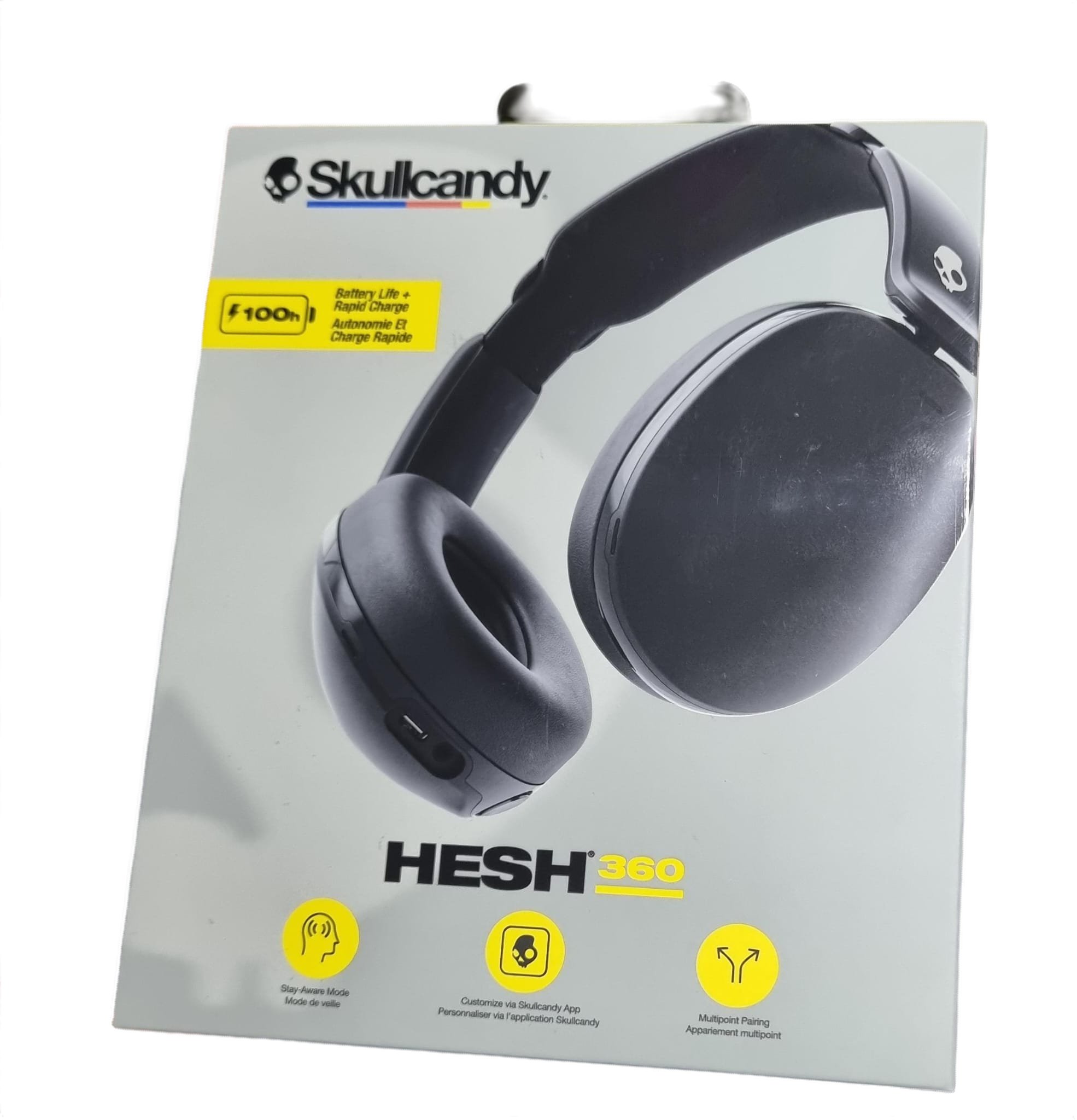 Skull Candy - Hesh 360 - Over-Ear Wireless Headphones - Black - NEW!
