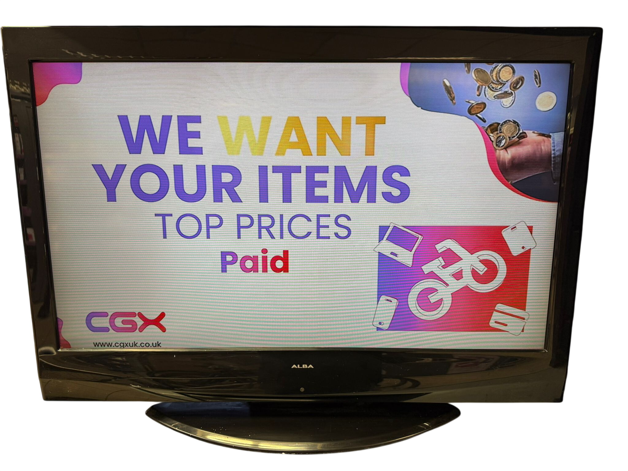 Alba 32'' LCD HD Ready Freeview TV With Remote COLLECTION ONLY