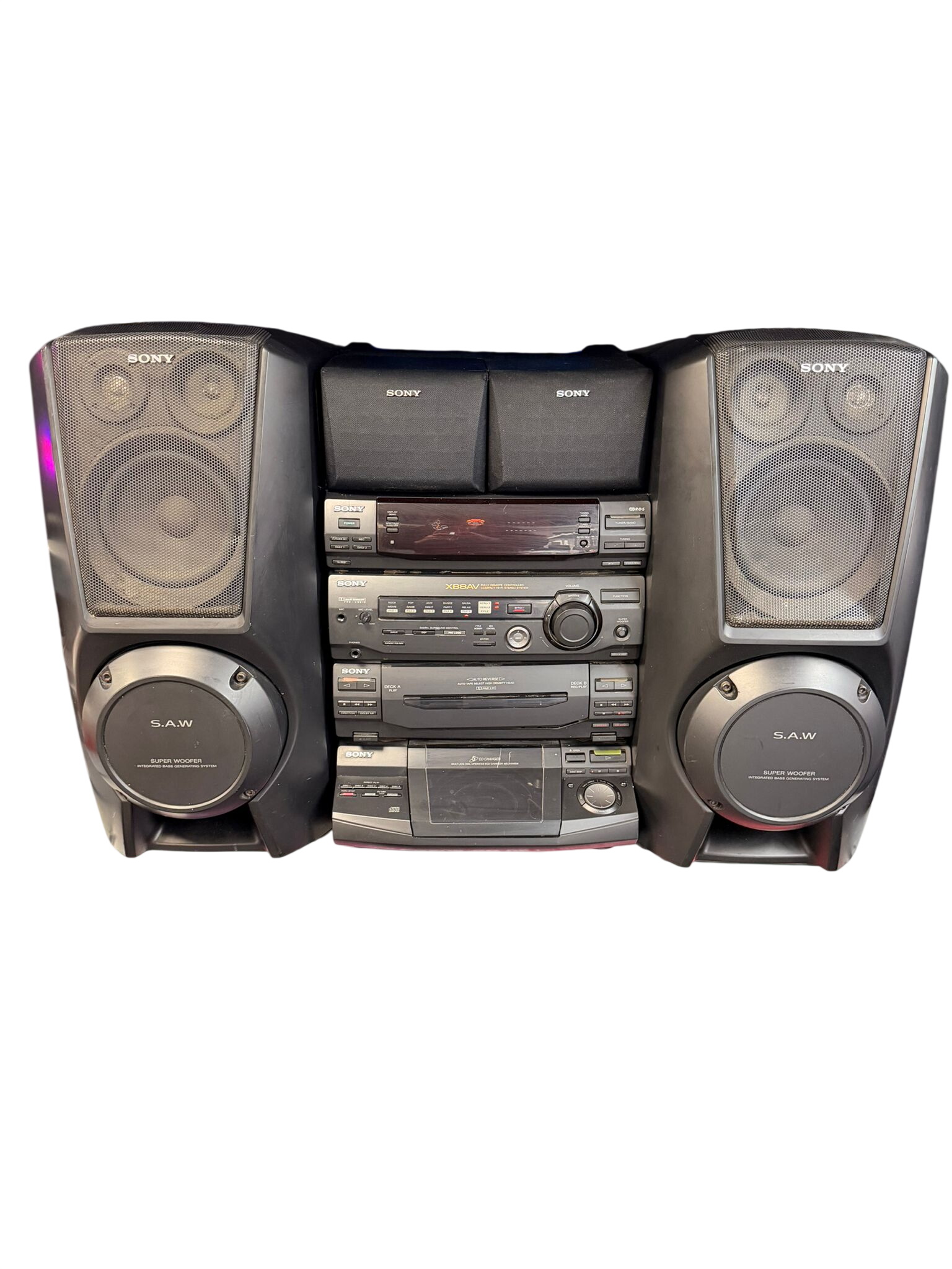 Sony XB8AV HI-FI Stereo System With Speakers *Collection only*