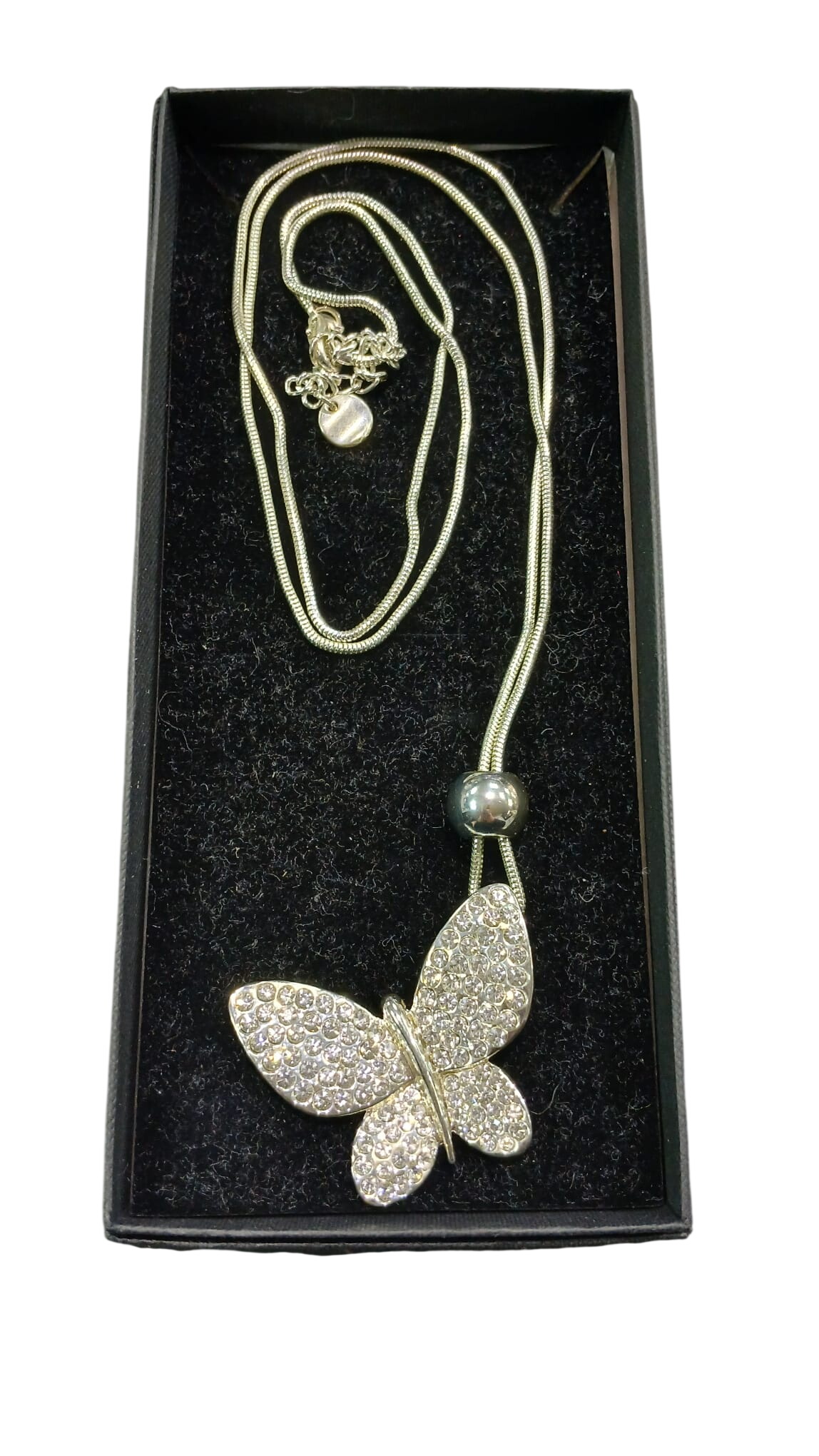 Butterfly Necklace Boxed