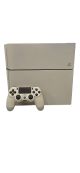 PlayStation 4 Console, 500GB White, Unboxed