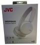 JVC HA-S36W Deep Bass Wireless Headphones - Boxed Brand New - White