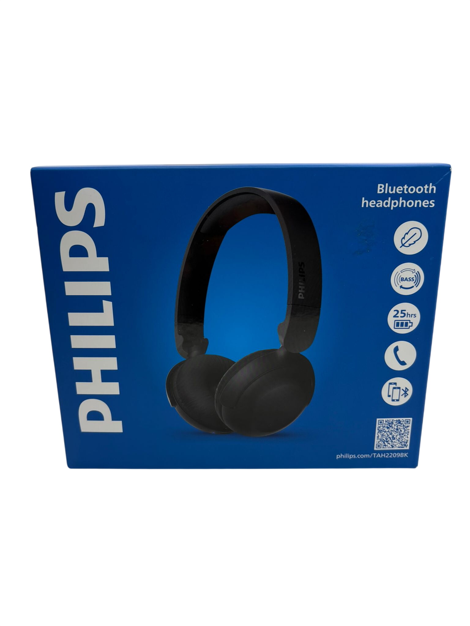 Philips TAH2209BK Bluetooth Headphones Black Sealed Brand New