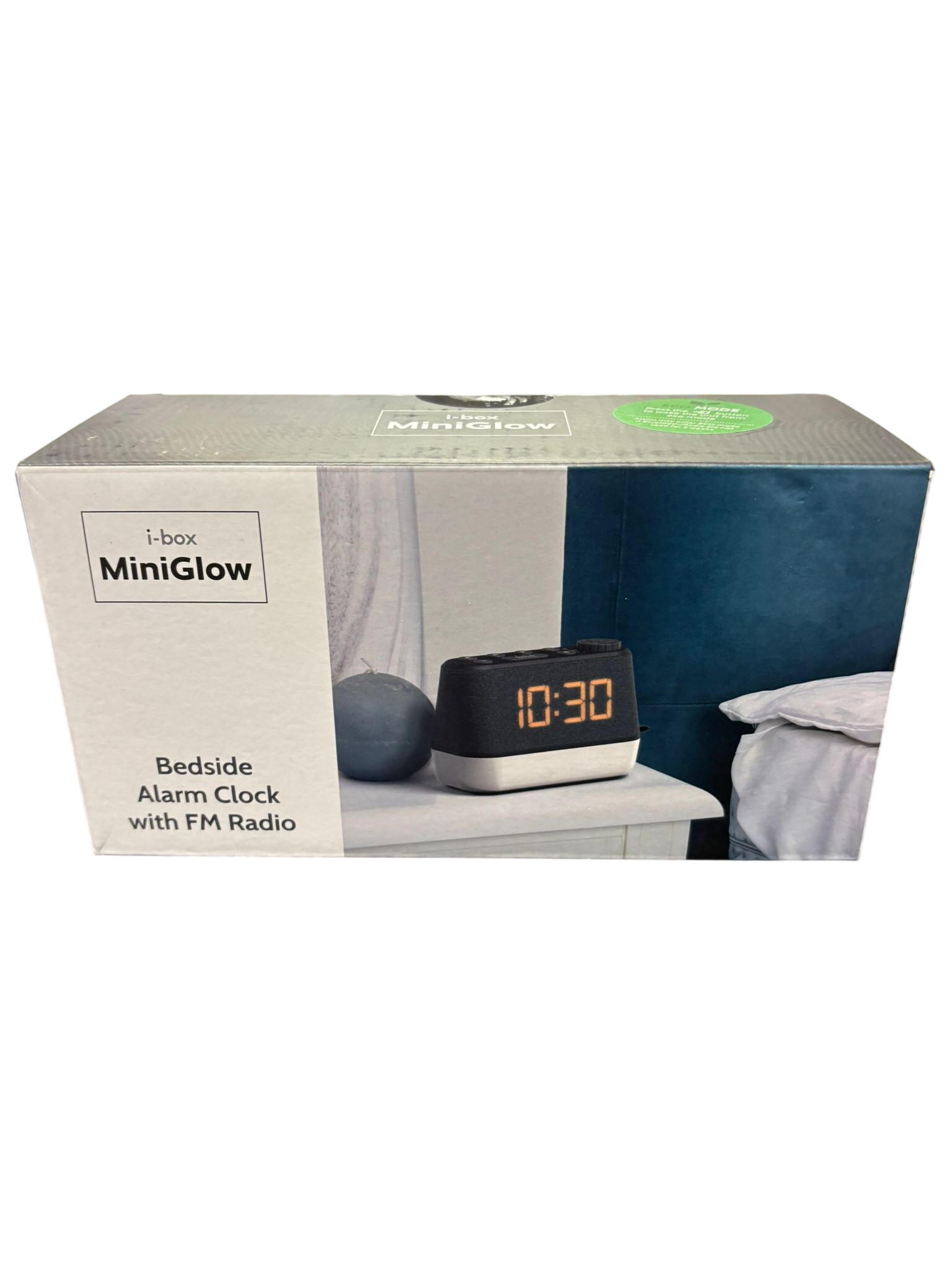 Ibox Mini Glow Alarm Clock Brand New Sealed