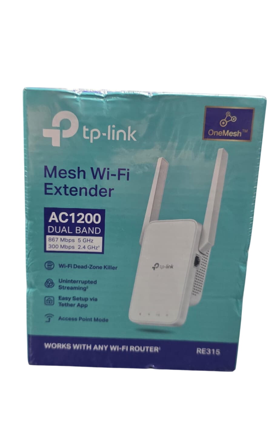 TP-Link AV1200 Mesh Wi-Fi Extender Dual Band