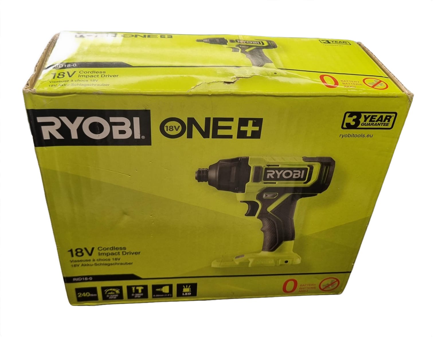 Ryobi - One - 18V Cordless Impact Drill - NEW!
