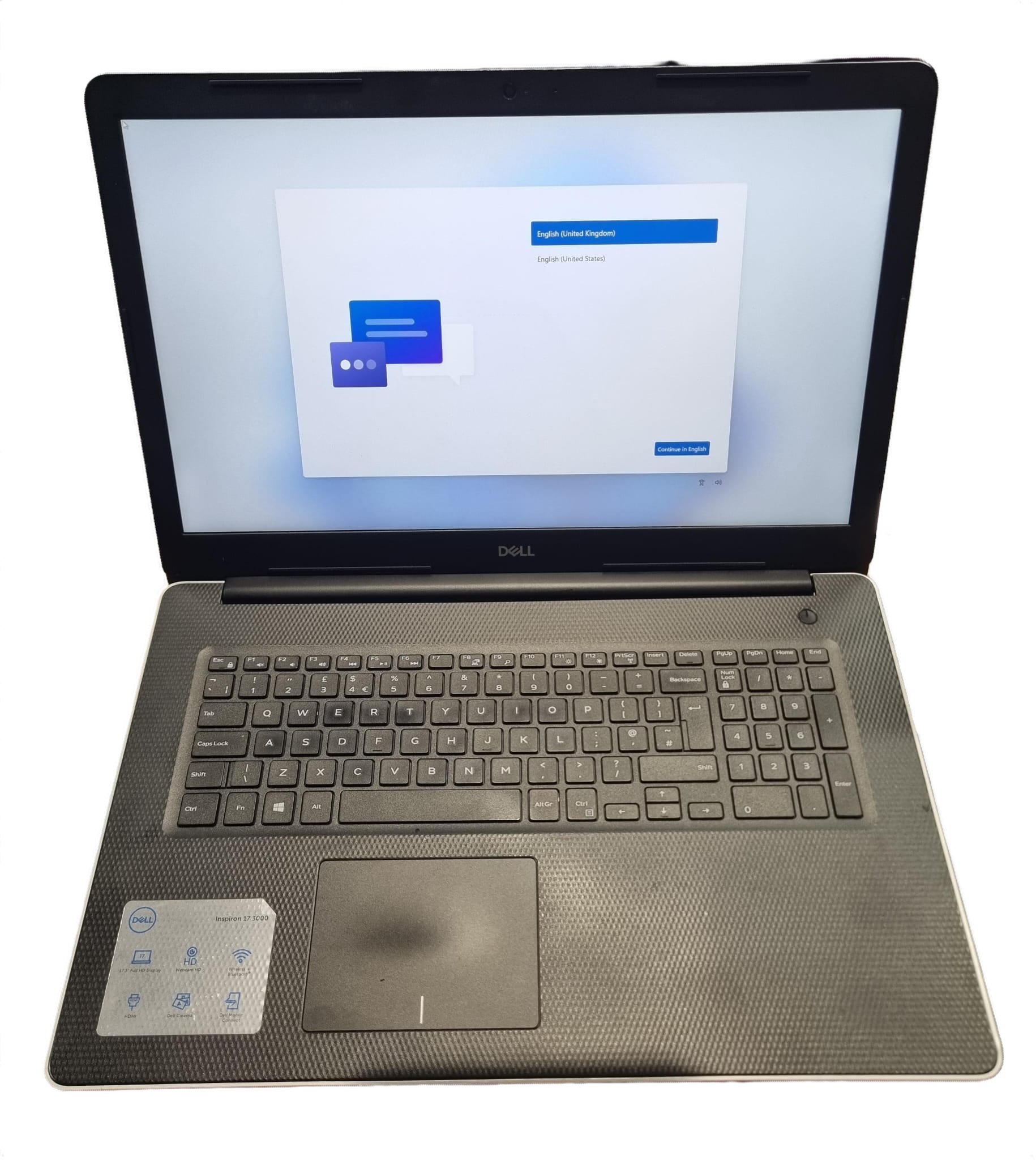 Dell - Inspiron - 17 - 3000 - Unboxed With A Charger