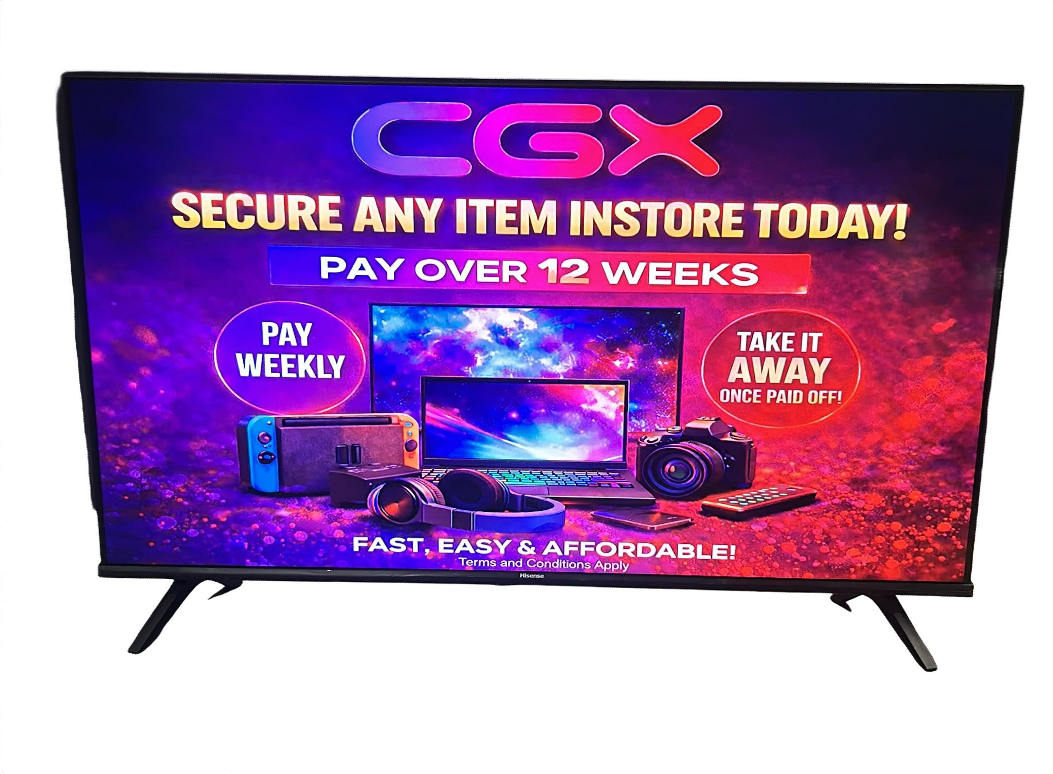 Hisense 40 Inch Smart Tv 40A4ntukv *Collection only*